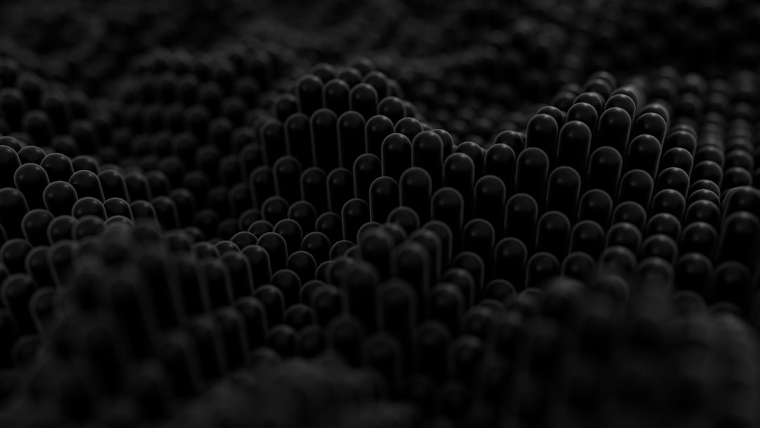 Dark editorial abstract visual